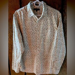 JCrew Mens Slim Mercantile Flex Oxford 
Men’s Large Cotton